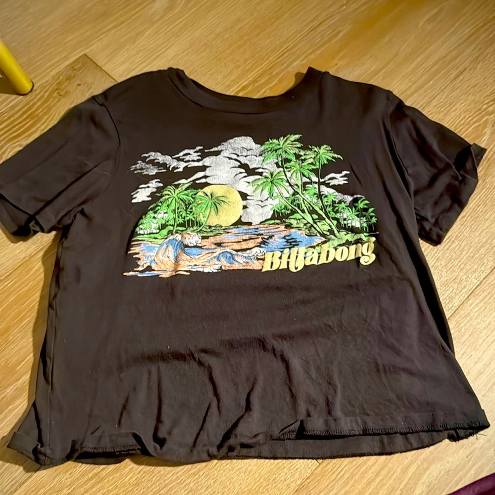 BILLABONG cropped tee